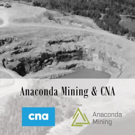 Anaconda Mining and CNA logo