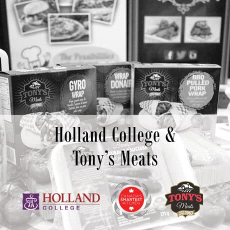 Holland College & Tony’s Meats logo